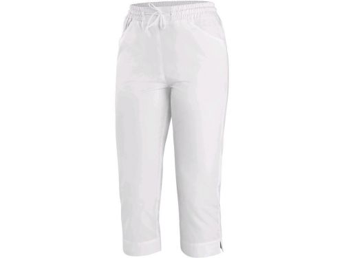 Spodnie 3/4 Damskie Medyczne Białe Cxs Amy