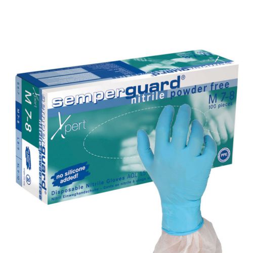 Rękawice Nitrylowe Medyczne Niepudrowane Semperguart Xpert 100 sztuk