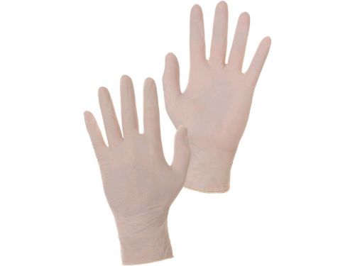 Rękawice Jednorazowe Lateksowe Cxs Bert białe